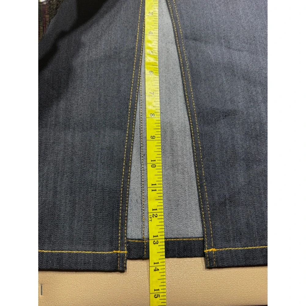 NWT Cinq a Sept Tana Denim‎ Maxi Skirt Indigo Blue Front Slit MSRP:$295